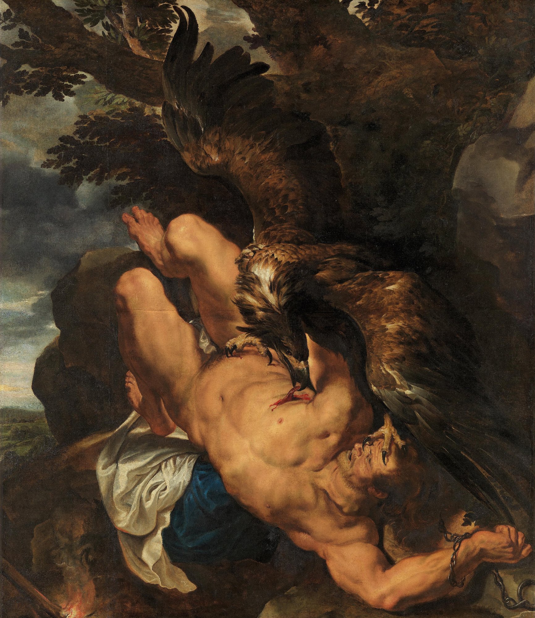 Prometheus Bound — Peter Paul Rubens, c. 1611–1612